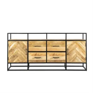 Jax 2 Door 4 Drawer Sideboard 200