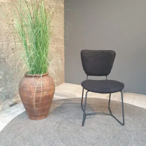 Eetkamerstoel Amy Teddy Zwart