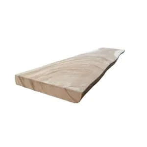 Enkel Live Edge Suarbord 100x46x6cm