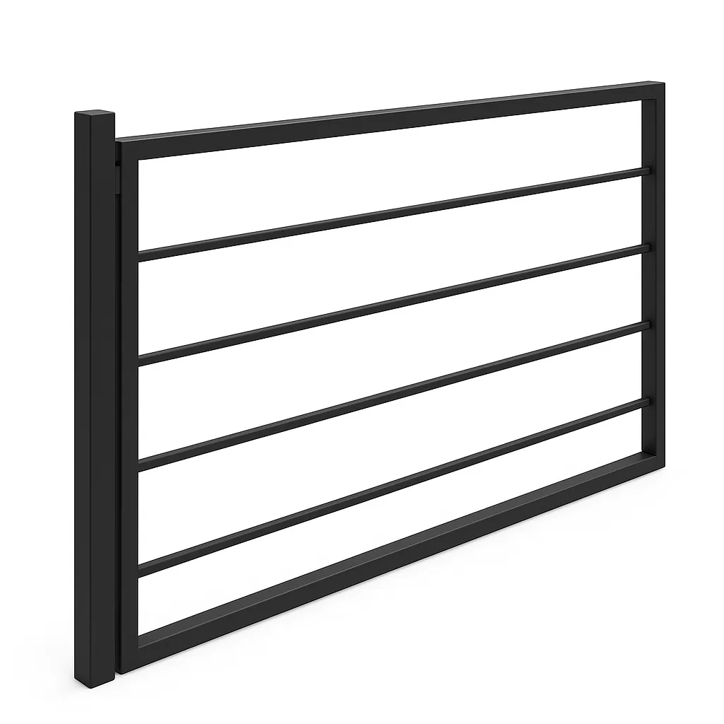 Horizontale balustrade recht
