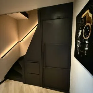 Volledig dichte stalen deur