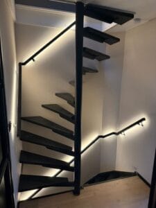 Doorlopende trapleuning